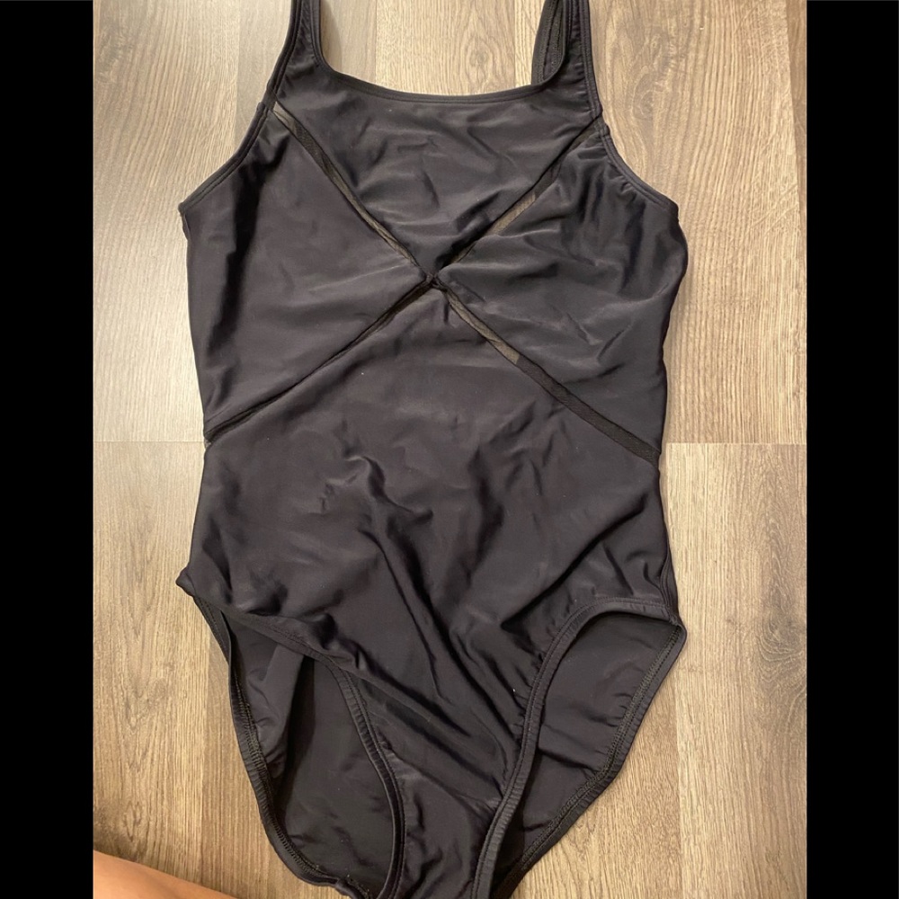 Sexy Black One Piece Bathing Suit 🩱